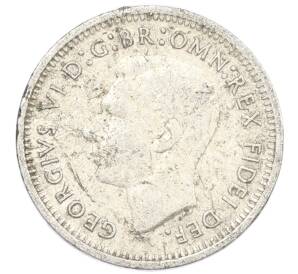 3 пенса 1951 года PL Австралия — Фото №2