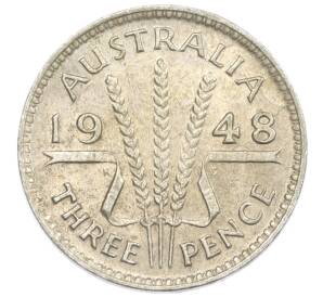 3 пенса 1948 года Австралия — Фото №1