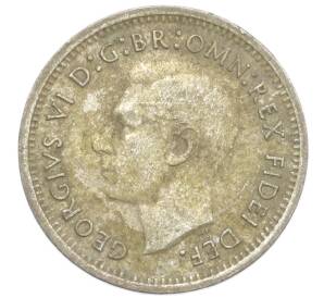 3 пенса 1951 года PL Австралия — Фото №2