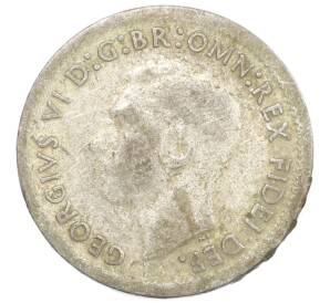 3 пенса 1950 года Австралия — Фото №2