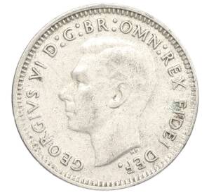 3 пенса 1951 года Австралия — Фото №2
