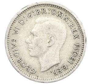 3 пенса 1951 года PL Австралия — Фото №2