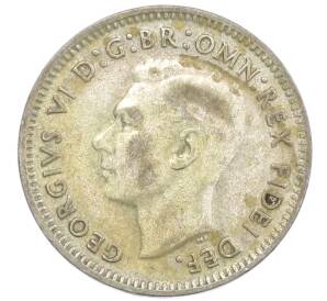 3 пенса 1951 года Австралия — Фото №2