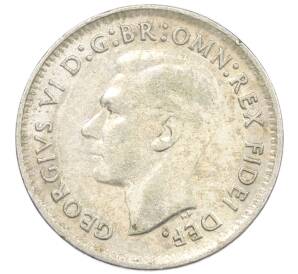 3 пенса 1951 года Австралия — Фото №2