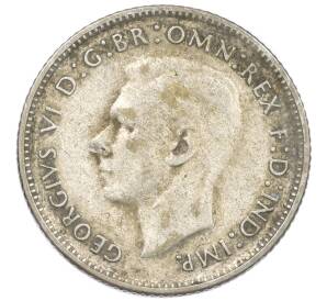 6 пенсов 1948 года Австралия — Фото №2