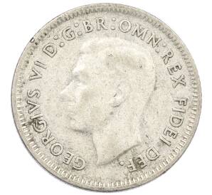 6 пенсов 1951 года Австралия — Фото №2