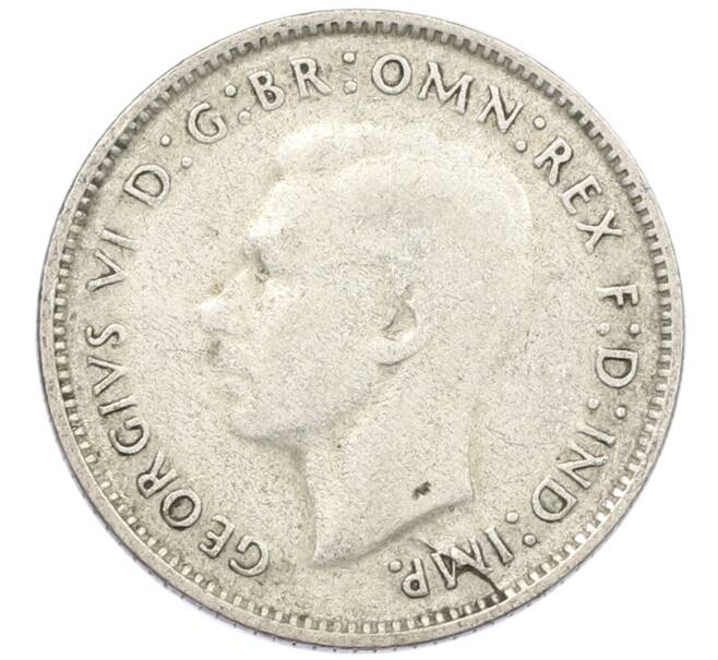 Монета 6 пенсов 1948 года Австралия (Артикул: M2-79613) — Фото №2