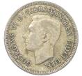 Монета 6 пенсов 1951 года PL Австралия (Артикул: M2-79622) — Фото №2