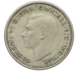 6 пенсов 1946 года Австралия — Фото №2