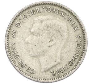 6 пенсов 1946 года Австралия — Фото №2