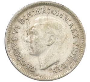 6 пенсов 1951 года Австралия — Фото №2