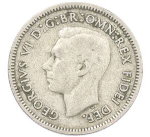 6 пенсов 1951 года PL Австралия — Фото №2