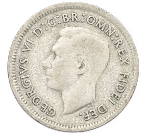 6 пенсов 1951 года Австралия — Фото №2