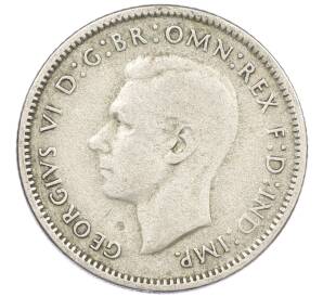 6 пенсов 1946 года Австралия — Фото №2