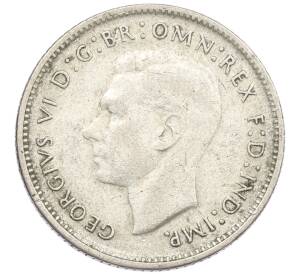 6 пенсов 1948 года Австралия — Фото №2