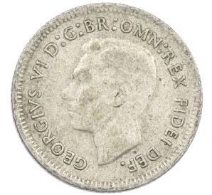 6 пенсов 1951 года Австралия — Фото №2