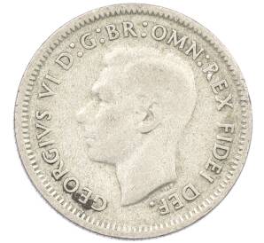 6 пенсов 1951 года Австралия — Фото №2