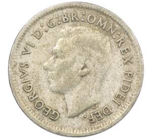 6 пенсов 1951 года Австралия — Фото №2