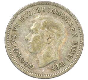 6 пенсов 1950 года Австралия — Фото №2