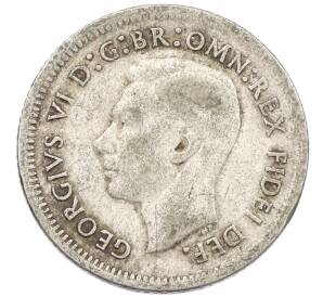 6 пенсов 1951 года Австралия — Фото №2