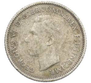 6 пенсов 1946 года Австралия — Фото №2