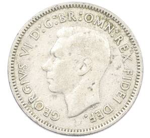 6 пенсов 1951 года PL Австралия — Фото №2