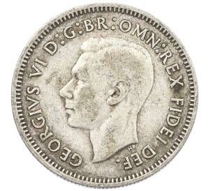 6 пенсов 1951 года PL Австралия — Фото №2