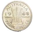 Монета 3 пенса 1948 года Австралия (Артикул: M2-79722) — Фото №1