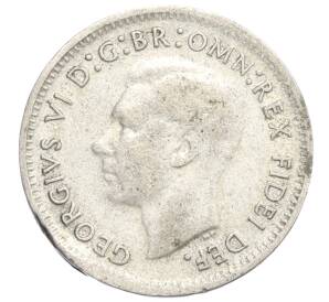 3 пенса 1950 года Австралия — Фото №2