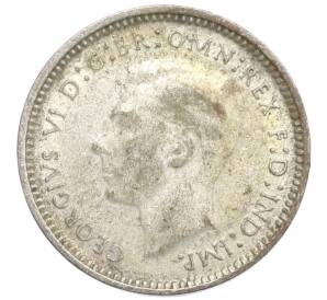 3 пенса 1948 года Австралия — Фото №2