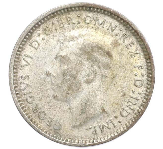 Монета 3 пенса 1948 года Австралия (Артикул: M2-79733) — Фото №2