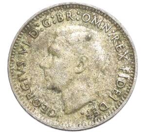 3 пенса 1952 года Австралия — Фото №2