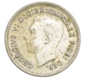 3 пенса 1951 года PL Австралия — Фото №2