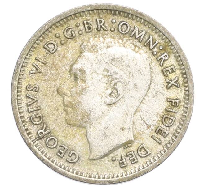 Монета 3 пенса 1951 года PL Австралия (Артикул: M2-79738) — Фото №2