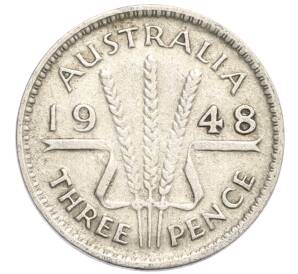 3 пенса 1948 года Австралия — Фото №1