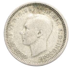 3 пенса 1948 года Австралия — Фото №2