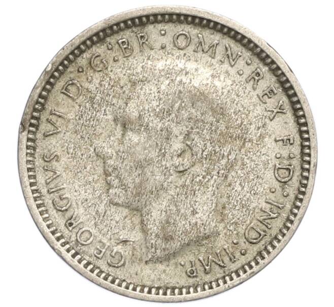 Монета 3 пенса 1948 года Австралия (Артикул: M2-79764) — Фото №2