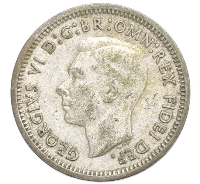Монета 3 пенса 1951 года PL Австралия (Артикул: M2-79767) — Фото №2