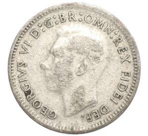 3 пенса 1949 года Австралия — Фото №2