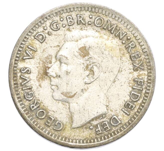 Монета 3 пенса 1951 года PL Австралия (Артикул: M2-79774) — Фото №2