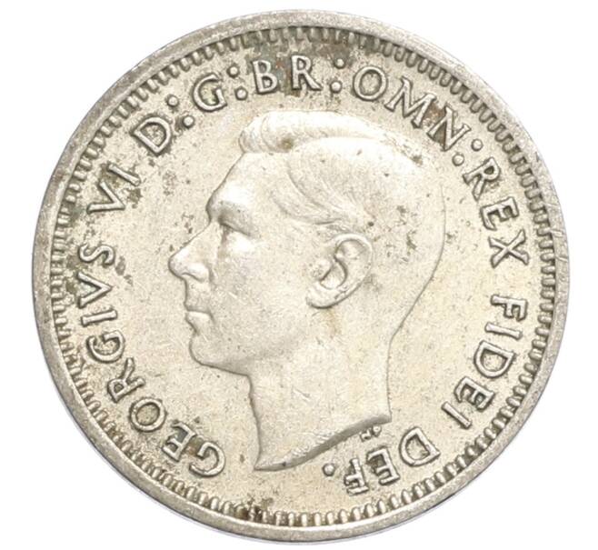 Монета 3 пенса 1951 года PL Австралия (Артикул: M2-79782) — Фото №2