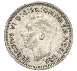 3 пенса 1951 года PL Австралия — Фото №2