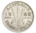 Монета 3 пенса 1948 года Австралия (Артикул: M2-79787) — Фото №1