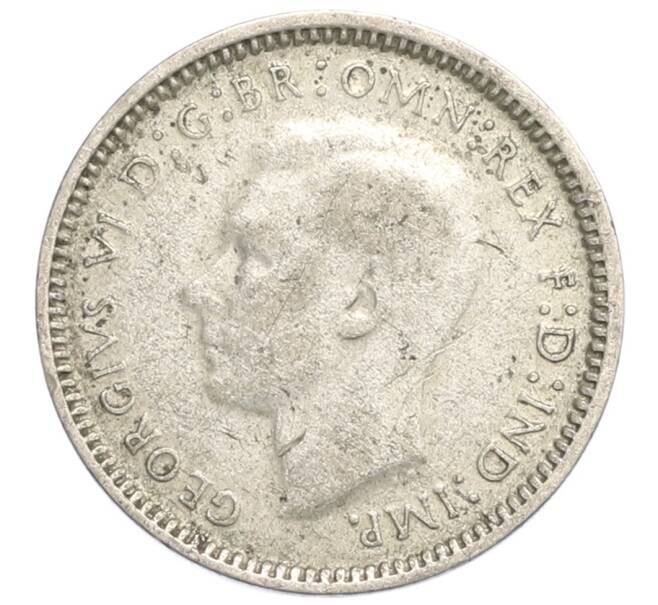 Монета 3 пенса 1948 года Австралия (Артикул: M2-79787) — Фото №2