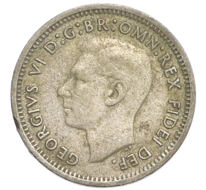 Монета 3 пенса 1951 года PL Австралия (Артикул: M2-79789) — Фото №2