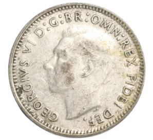 3 пенса 1950 года Австралия — Фото №2