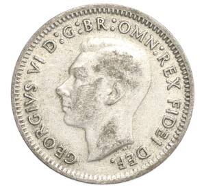 3 пенса 1949 года Австралия — Фото №2