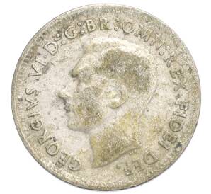 3 пенса 1950 года Австралия — Фото №2