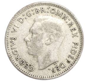 3 пенса 1949 года Австралия — Фото №2