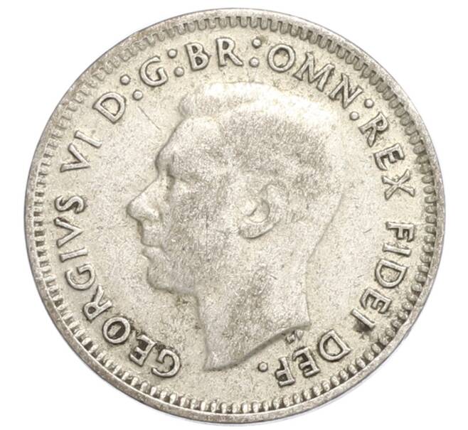 Монета 3 пенса 1949 года Австралия (Артикул: M2-79796) — Фото №2